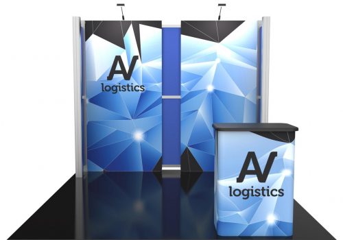 Hybrid Pro Modular Kit 05, hybrid trade show displays, Modular displays, hybrid display, hybrid exhibits, hybrid displays, custom modular exhibits