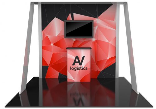 Hybrid Pro Modular Kit 07, hybrid trade show displays, Modular displays, hybrid display, hybrid exhibits, hybrid displays, custom modular exhibits
