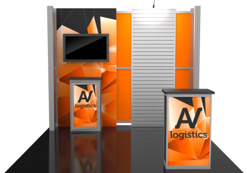 Hybrid Pro Modular Kit 08, hybrid trade show displays, Modular displays, hybrid display, hybrid exhibits, hybrid displays, custom modular exhibits