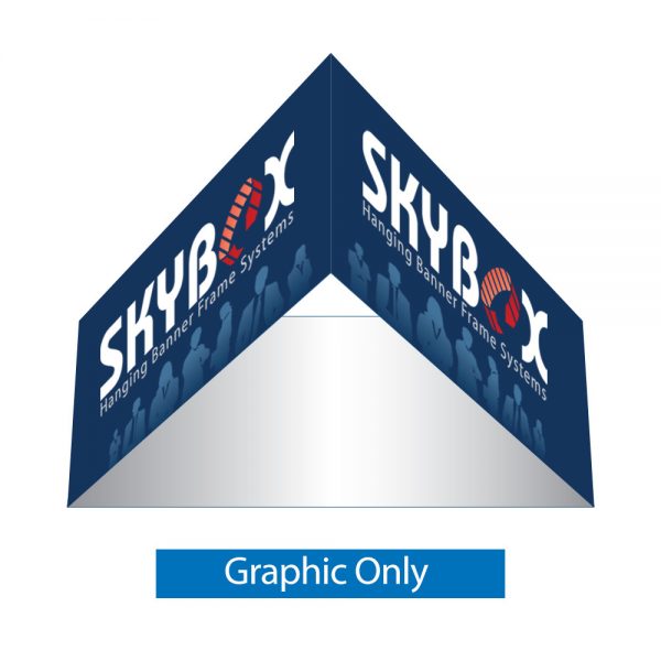 Skybox Triangle Hanging Display Banner Sign