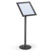 Angled Snap Frame Pedestal Stands Straight