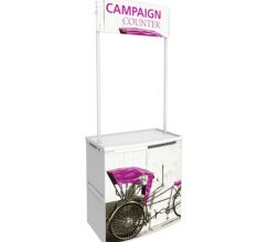 Campaign Promotional Counter For Indoors And Outdoors