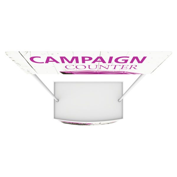 Campaign Promotional Counter For Indoors And Outdoors Top View