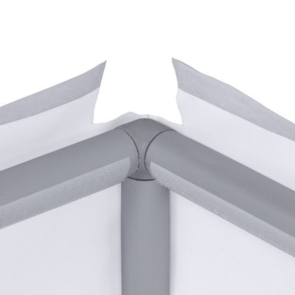 Cube 3D Display Hook And Loop Adhesive Close View