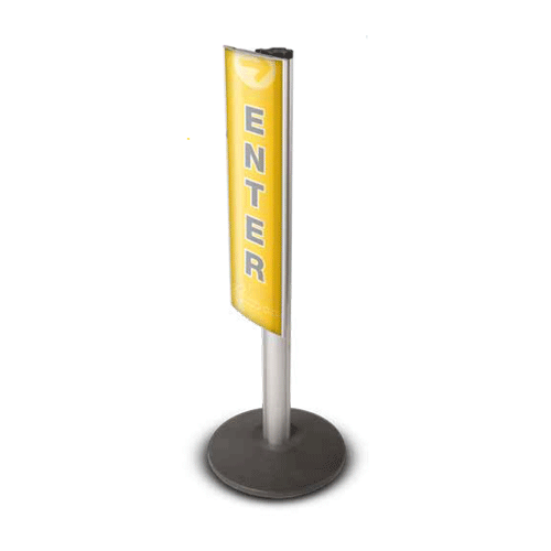 Curved Signs, Crowd Control, Stanchion, Crowd Control Barriers, Crowd Control Systems, barrier systems, rope stanchions, belt stancions