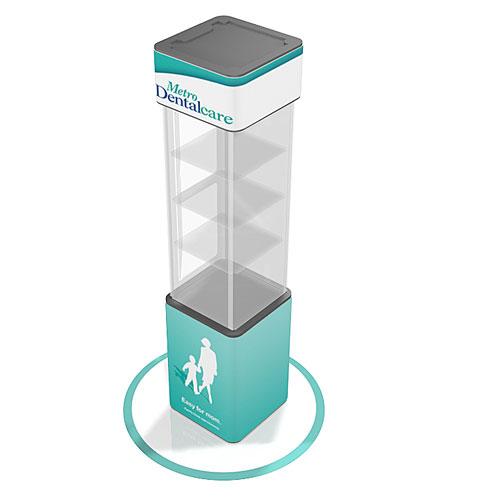 Square Display Case