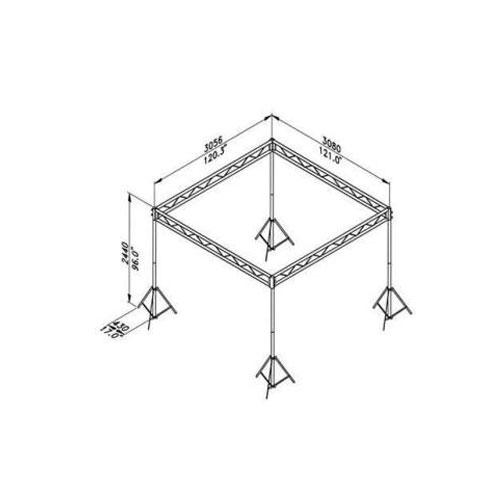 CS2520 Club Stand 4-Way System