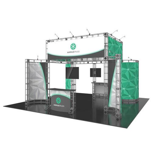 Orbital Truss Aarhus 20 x 20 Trade Show Booth