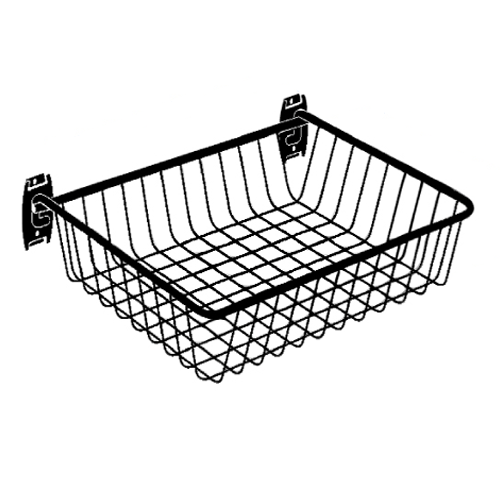 Free Standing SlatWall Heavy Duty Basket