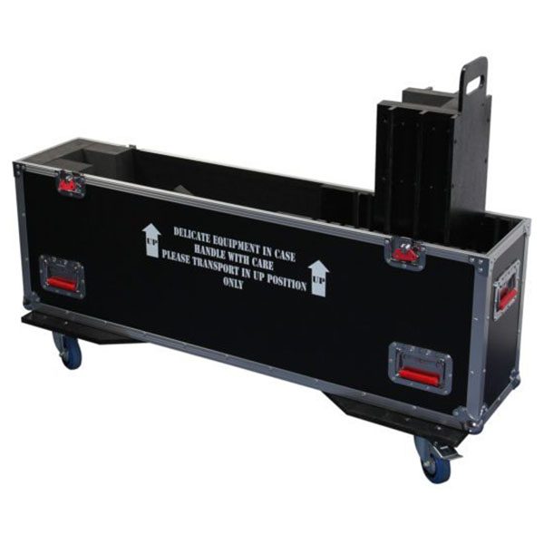 Road Wood Case For LCD LED Or Plasma Screens Easily Adjustable Interior