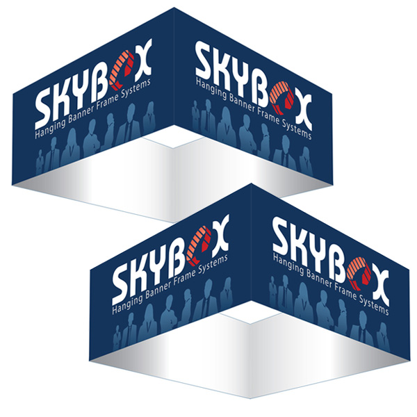 Trade Show Skybox Square Hanging Signs