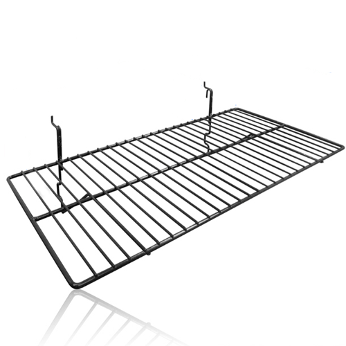 Free Standing SlatWall Wire Shelf