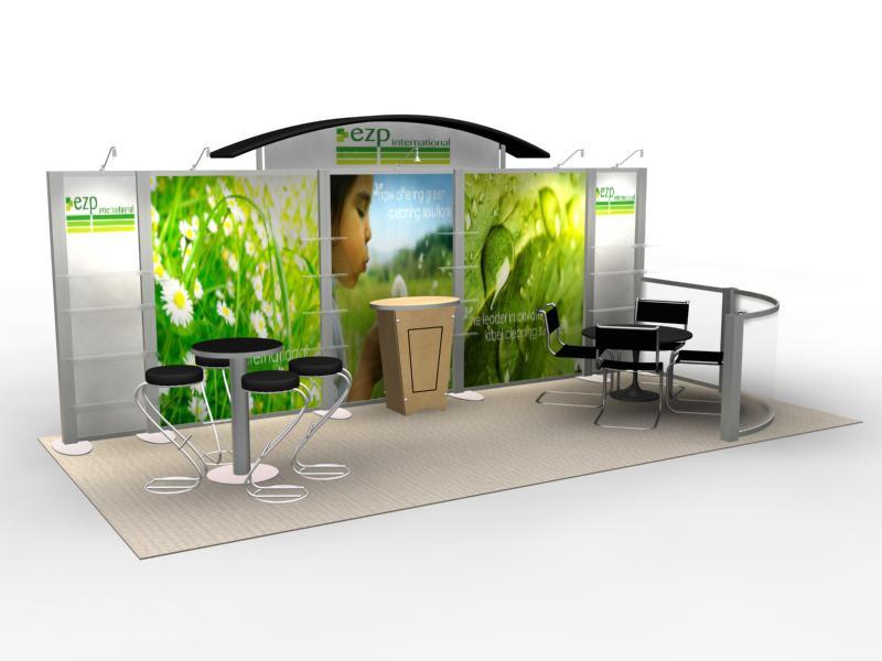 RE-2021 Arch Canopy with Black Cover Display