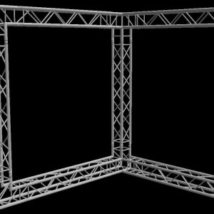 10 x 10 Wall Booth