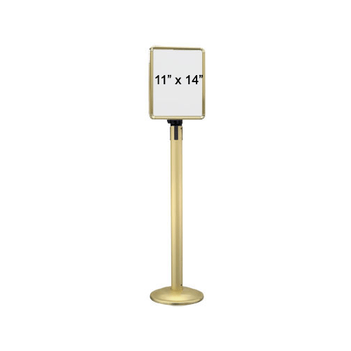 Tradeshow Display  11 x 14 Swivel Mount Sign Frames for 7' Posts