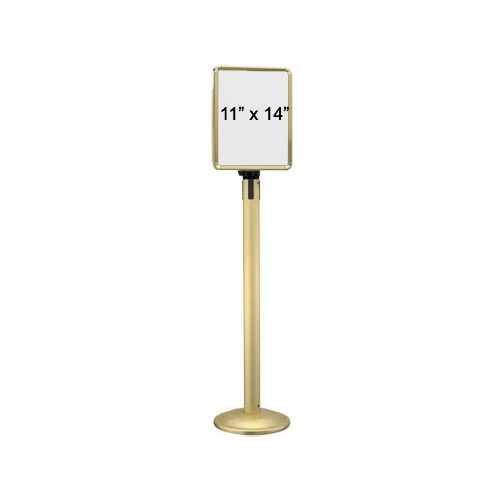 7 x 11 Metal Sign Holders, Vertical