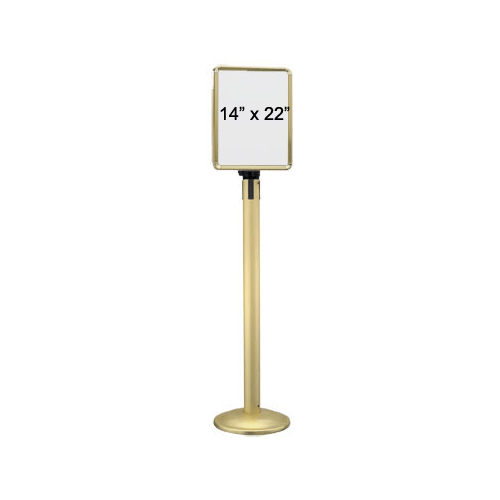 14" x 22" Vertical Swivel Mount Sign Frames for 10' Posts