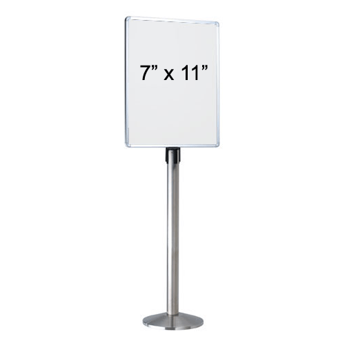 7" x 11" Fixed Sign Frames for 10' Posts