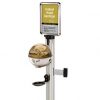 Beltrac-Stanchion-Hand-Sanitizer-Belt-Stanchion-Mounted-Sign