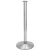 Concourse-Portable-Queuing-Stanchion-Satin-Stainless-Steel
