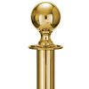 Crown-Portable-Queing-Stanchion-Polished-Brass-Top