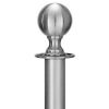 Crown-Portable-Queing-Stanchion-Satin-Stainless-Steel-Top
