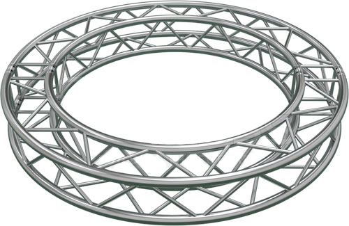 Square Truss Circle Ring F34