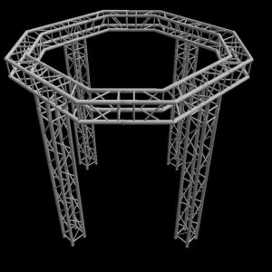 10 x 10 Octagon Booth