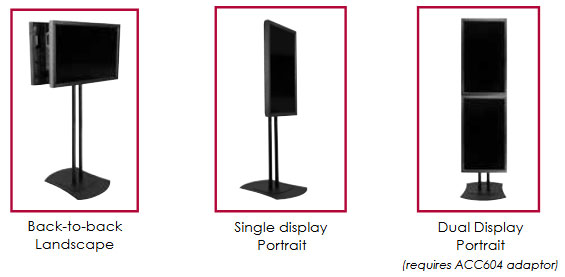 Peerless Flat Panel Mount Options FPZ-600
