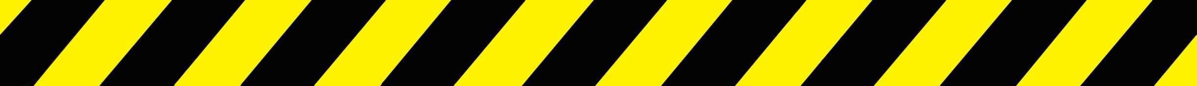 Black and Yellow Safety Strip