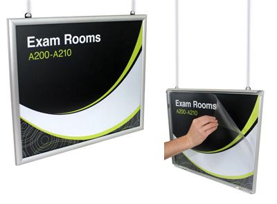 Suspended Snap Frames