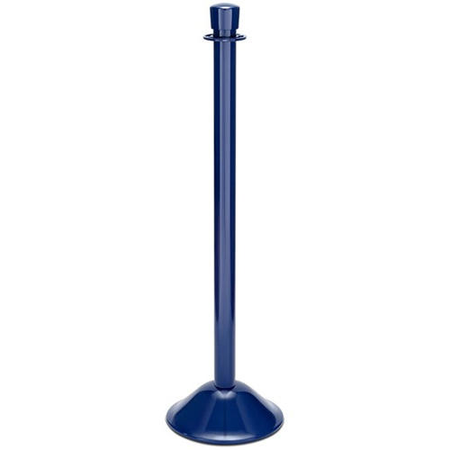 Traditional-Portable-Stanchion-Blue
