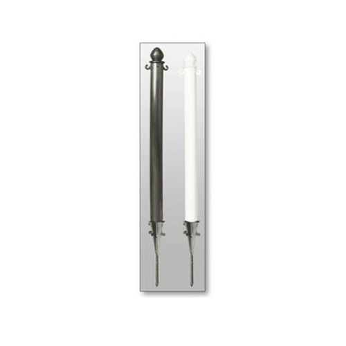 Plastic Landscape Stanchions With Stake