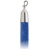 Velvet-Swag-Stanchion-Rope-Cambridge-Blue-SATIN-Stainless