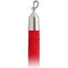 Velvet-Swag-Stanchion-Rope-Cardinal-Red-SATIN-Stainless