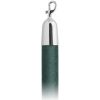 Velvet-Swag-Stanchion-Rope-EverGreen-Polished-Stainless