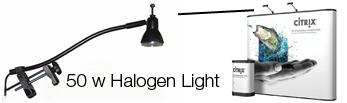 50 W halogen light