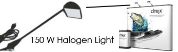 150 W halogen light