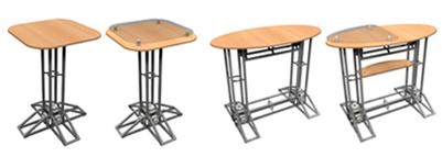 Orbital Truss Tables