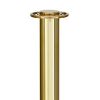 Tempo-Portable-Stanchion-Polished-Brass-Top