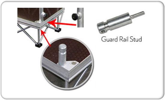 guard rail stud