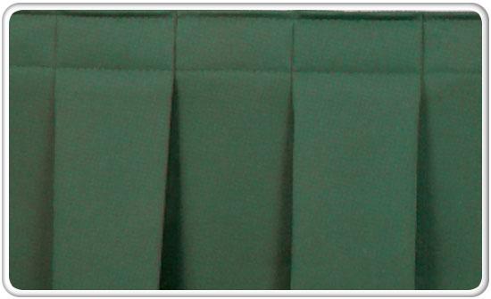 Box Pleat Skirting