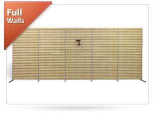 Free Standing SlatWall Displays