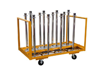 Small-Stanchion-Cart Samll Stanchion Cart