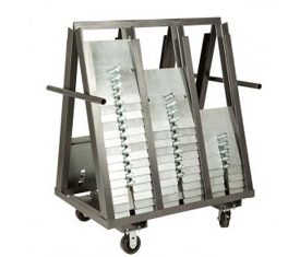 Pipe Drape Base Carts Trade Show Combination Storage Carts