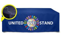 Digital Poly Poplin Water Repellent Table Cover