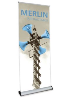 Merlin Retractable Banner Stand