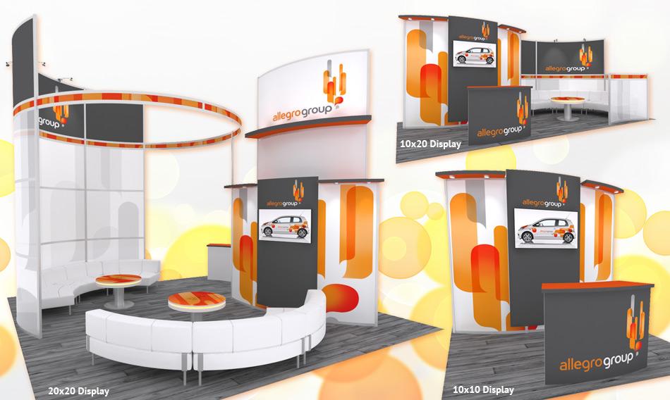 10' x 10' Zippity Doo Dah Trade Show Display Zippity Doo Dah Trade Show Displays
