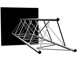 10" Triangle Truss