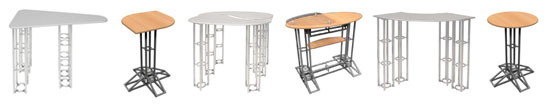 Orbital Truss Tables Group Lores